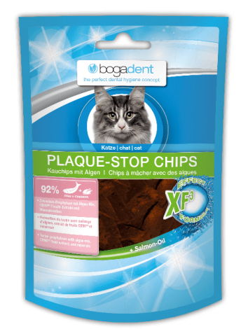 BogaDent Katte Plak Stop Chips - Med Fisk & Kylling