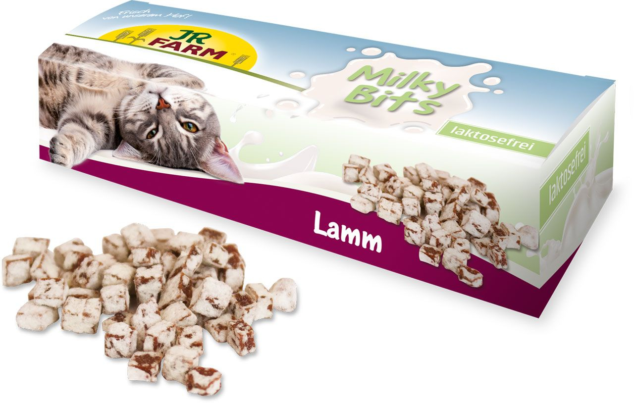 JR Farm Kattesnack Milky Bider - Med Lam 39,00 kr