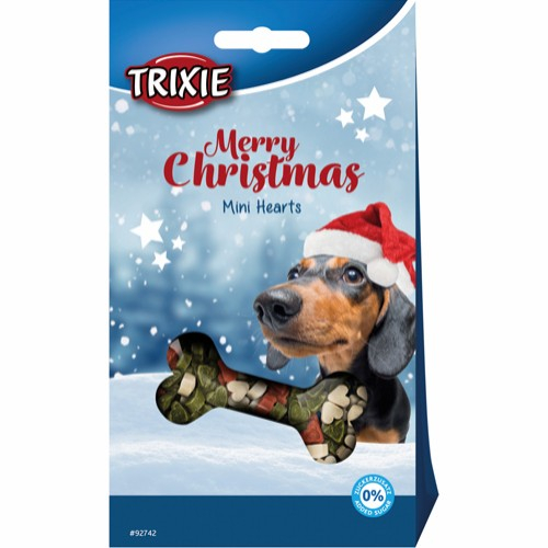 Køb Trixie Jule Hundegodbidder – Hjerter – 140g – Sukkerfrie