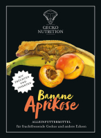 Gecko Nutrition Geckofoder - Med Banan & Abrikos - EU - KØB HER