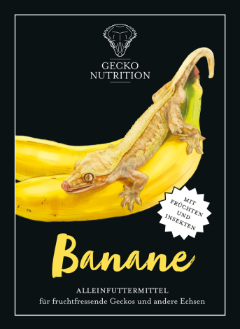 Gecko Nutrition Geckofoder - Med Banan - EU køb her