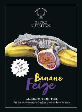 Gecko Nutrition Geckofoder - Med Banan & Fig - EU - KØB HER