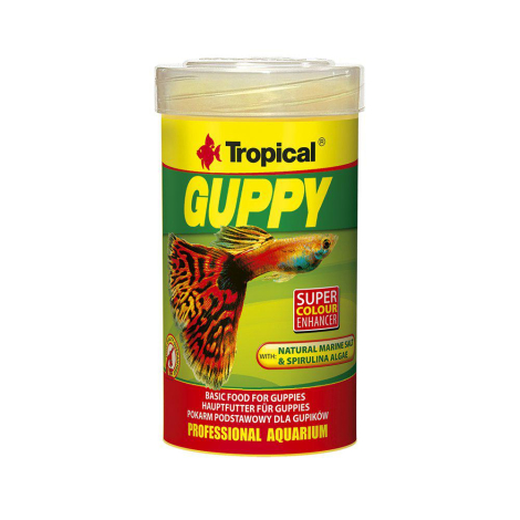 Tropical Guppy Super Color Fiskefoder - 100ml