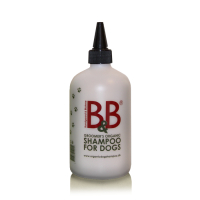 B&B Mixerflaske Til Shampoo & Balsam - 500ml - Hvid