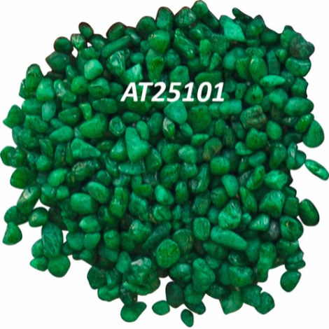 Akvastabil Akvariegrus Libra - Flere Farver - 3-5mm - 1kg grøn