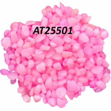Akvastabil Akvariegrus Libra - Flere Farver - 3-5mm - 1kg pink