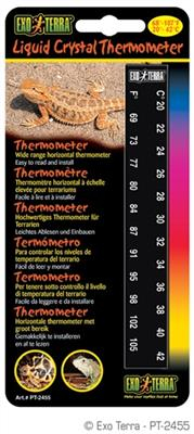 Se Exo Terra Terrarie Thermometer - Horisontal hos Dyreverdenen.dk
