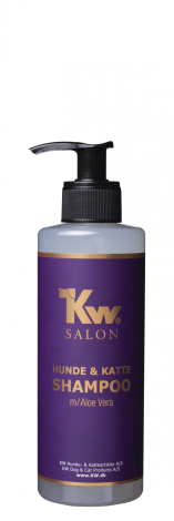 Kw Salon Hunde og Katte Shampoo - Med Aloe Vera - 300ml