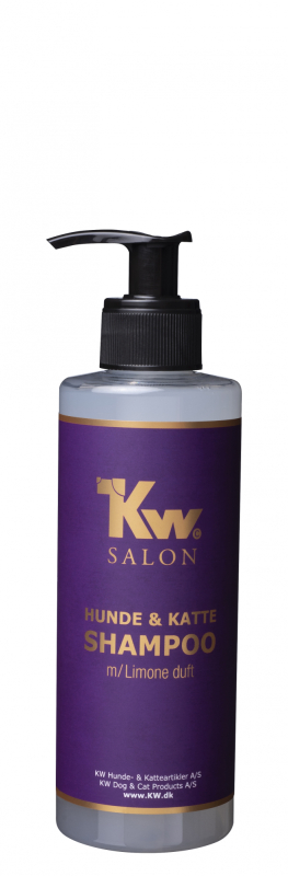 Kw Salon Hunde og Katte Shampoo - Med Limone - 300ml