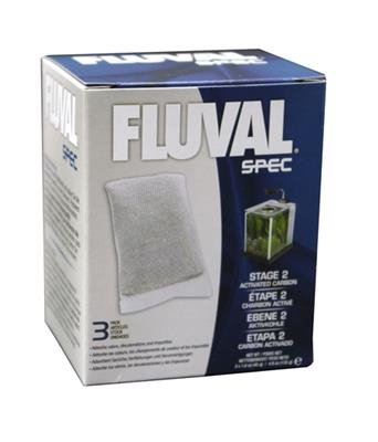 Fluval SPEC Aktiv Kul - 3stk - Til Flex 34l & 57l