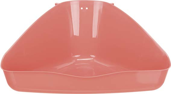 Trixie Marsvin Toilet til Hjørnet - i Plastik - 36x21x30cm - Flere Farver