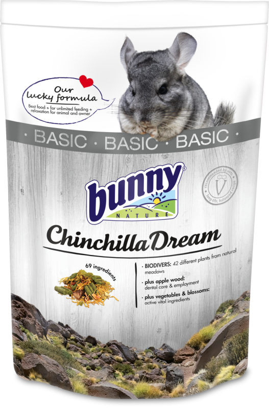 Billede af Bunny Nature ChinchillaDream Basic Chinchillafoder - 1,2kg
