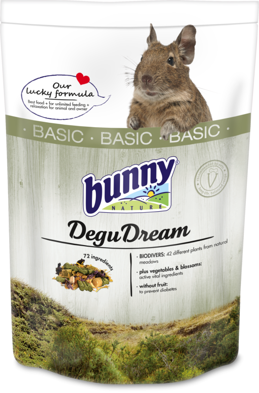 Billede af Bunny Nature DeguDream Basic Degufoder - 1,2kg