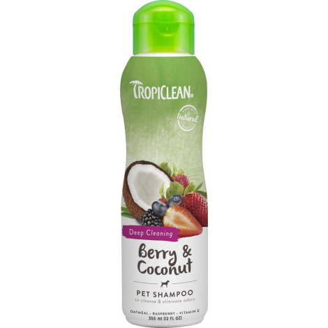 Tropiclean Berry and Coconut Shampoo - 355ml