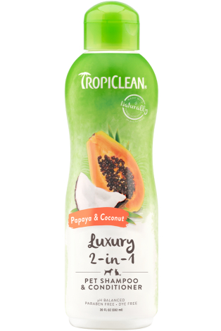 Tropiclean Papaya and Coconut Shampoo & Balsam - 355ml