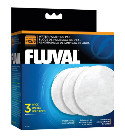 Fluval FX6 Filtermåtte - Fin - 3stk