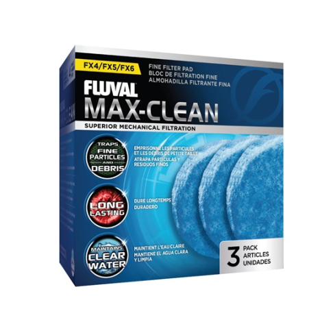 Fluval Fin filtersvamp Til FX4, FX5 & FX6 - 3stk