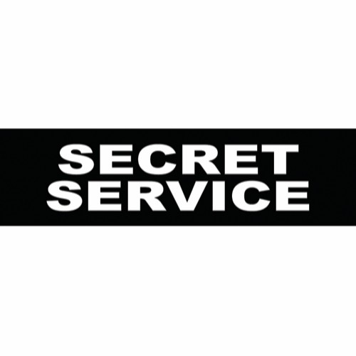 Julius K9 Velco Label Secret Service - Small - 2stk