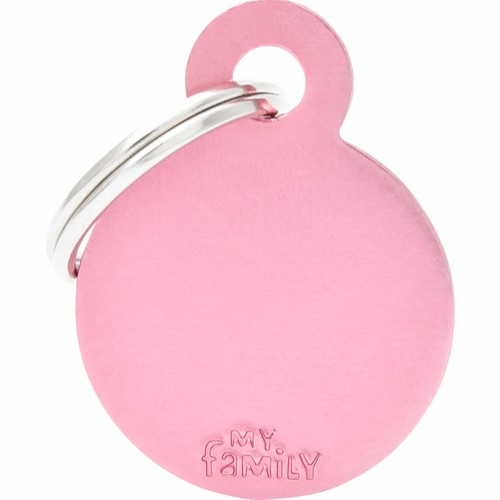 MyFamily Basic Cirkel Hundetegn - Lille - Pink thumbnail