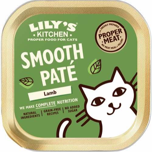 Lily's Kitchen Katte Vådfoder Smooth Pate - Med Lam - 85g - Kornfri thumbnail