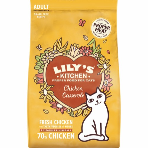 Lily's Kitchen Kattefoder Casserole - Med Kylling - 4kg  - Kornfri thumbnail