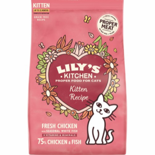 Lily's Kitchen Killingefoder Curious Kitten - Med Kylling & Fisk - 60g Kornfri - Prøvepose