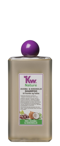 KW Nature Økologisk Shampoo med Jojoba- Og Kokosolie Til Hunde Og Katte - 500ml