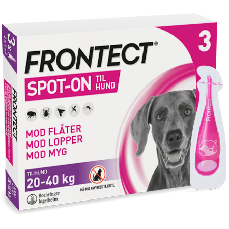 Frontect Hunde Spot On - Flere Størrelser - 3stk køb her