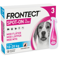 Frontect Hunde Spot On - Flere Størrelser - 3stk smart