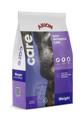 Arion Care Weight Hundefoder - Med Kylling & Ris - 2kg