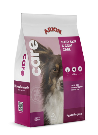 Arion Care Hypoallergenic Hundefoder - Med Laks & Ris - 2kg