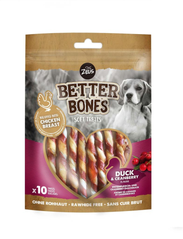 Better Bones Twisters - Med And & Kylling - 114g