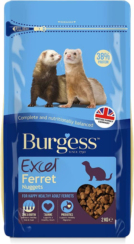 Se Burgess Excel Ilder Nuggets - 2kg hos Dyreverdenen.dk