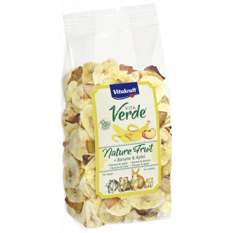 VitaKraft Vita Verde Gnaver Snack Banan & Æble - 100g