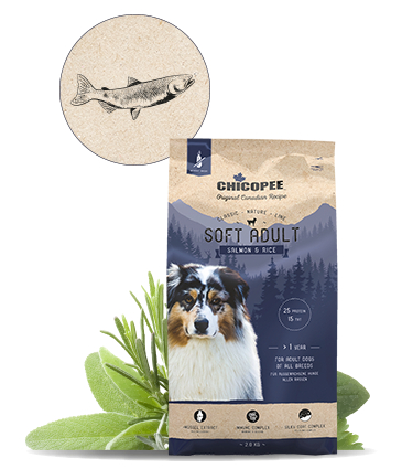 Chicopee Classic Nature Line Soft Hundefoder - Med Laks & Ris - 2kg - Hvedefri