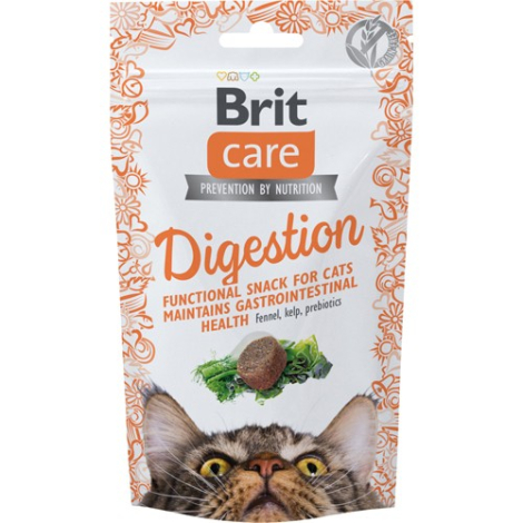 Brit Care Kattegodbidder - Digestion - Semi-moist - 50g - EU