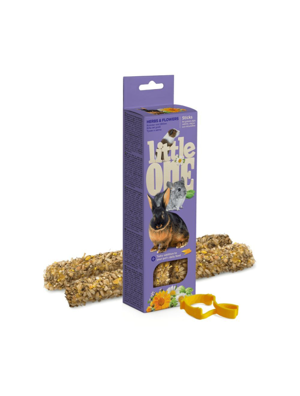 Billede af Little One Sticks urter og blomster - 2 x 55 g hos Dyreverdenen.dk