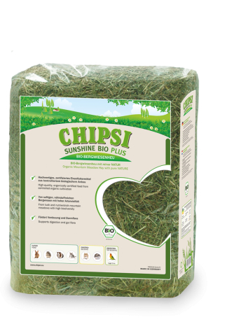 Chipsi Sunshine Bio Plus Økologisk Bjergenghø 3kg