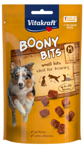 VitaKraft Boony Bits Hunde Snack Godbidder Medium - 120g