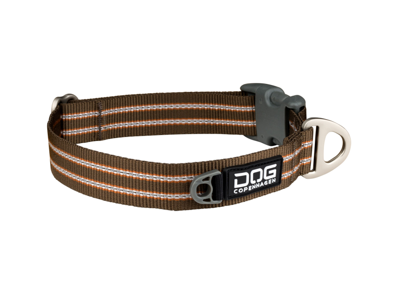 Dog Copenhagen Urban Style Collar Mocca - L