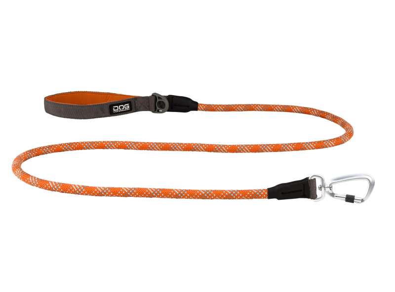 Dog Copenhagen Urban Rope Leash - Orange Sun