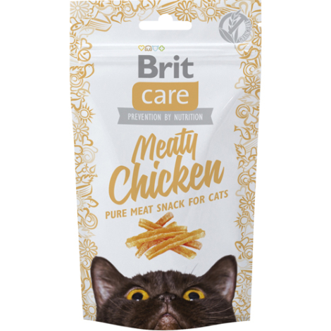 Brit Care Katte Snack Kornfrie Godbidder - Med Tørret Kylling - 50g