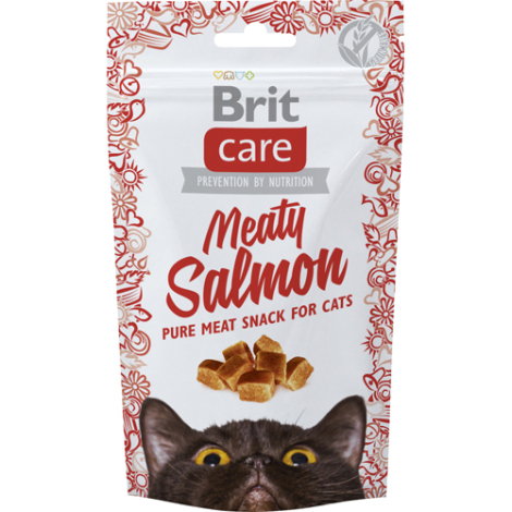 Brit Care katte snack med ren laks, korn fri, 50g