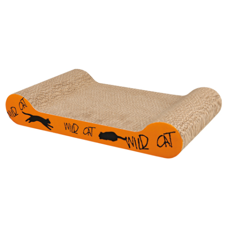 Trixie Kattelegetøjs Kradsepap Wild Cat - 41x7x24cm - Orange