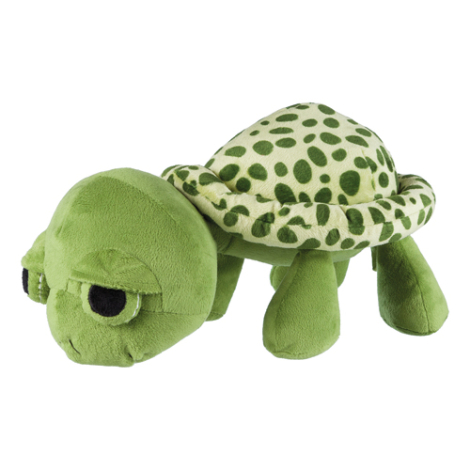 Trixie Hundelegetøjs Skildpadde i Plys - 40cm - Med Pivelyd