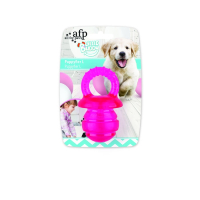 afp Hundelegetøjs Bidesut i Gummi - Med Pivelyd lille pink